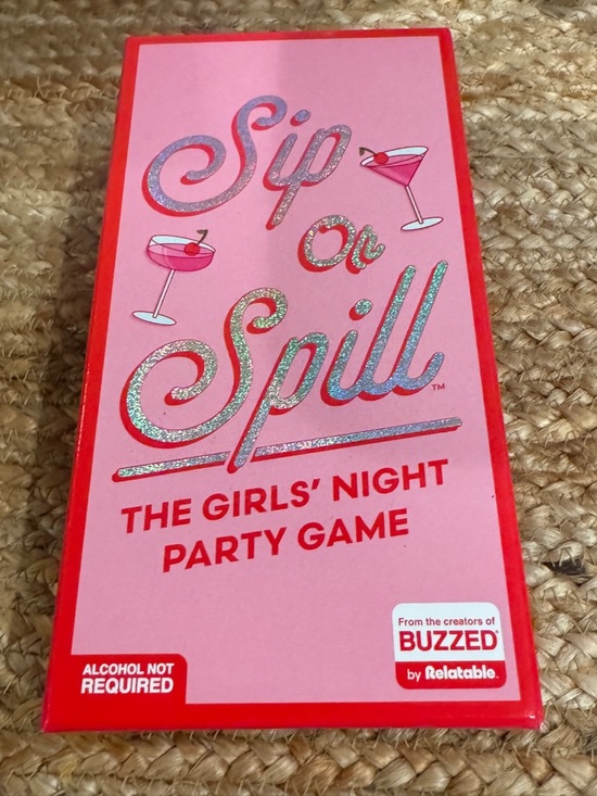 Other - Sip or Spill Girls' Night Party Game - Pink